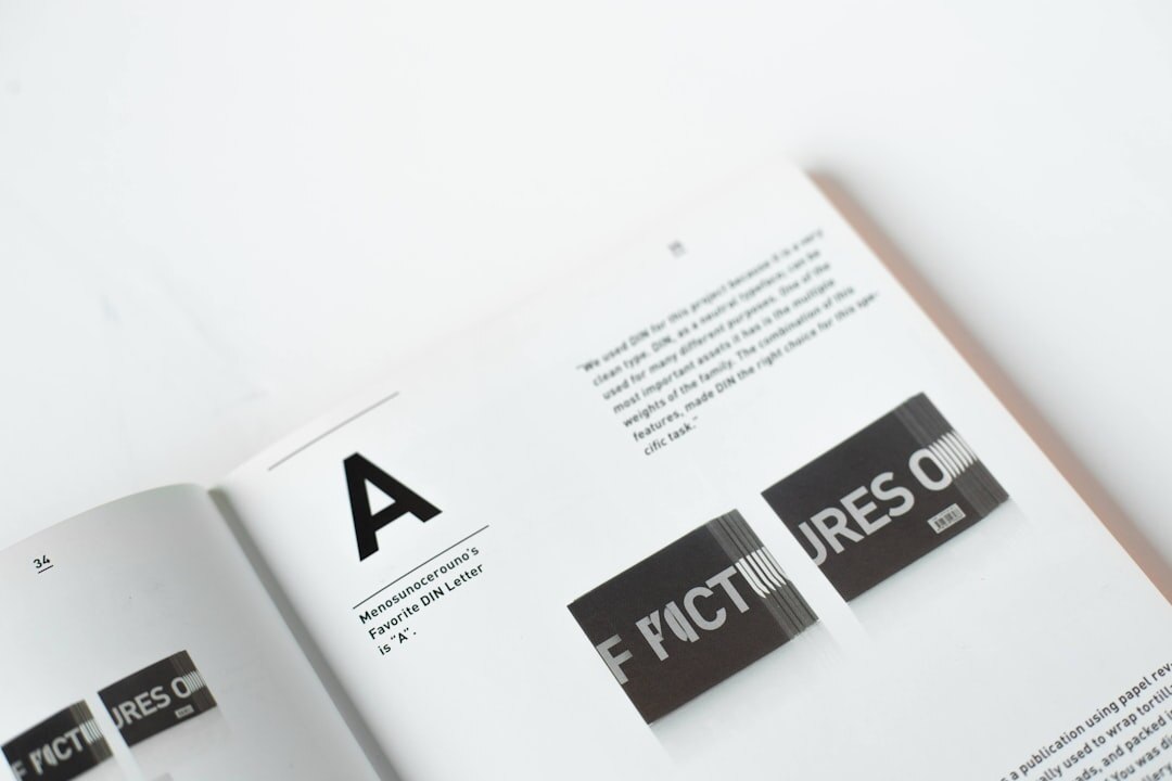 modern magazine layout